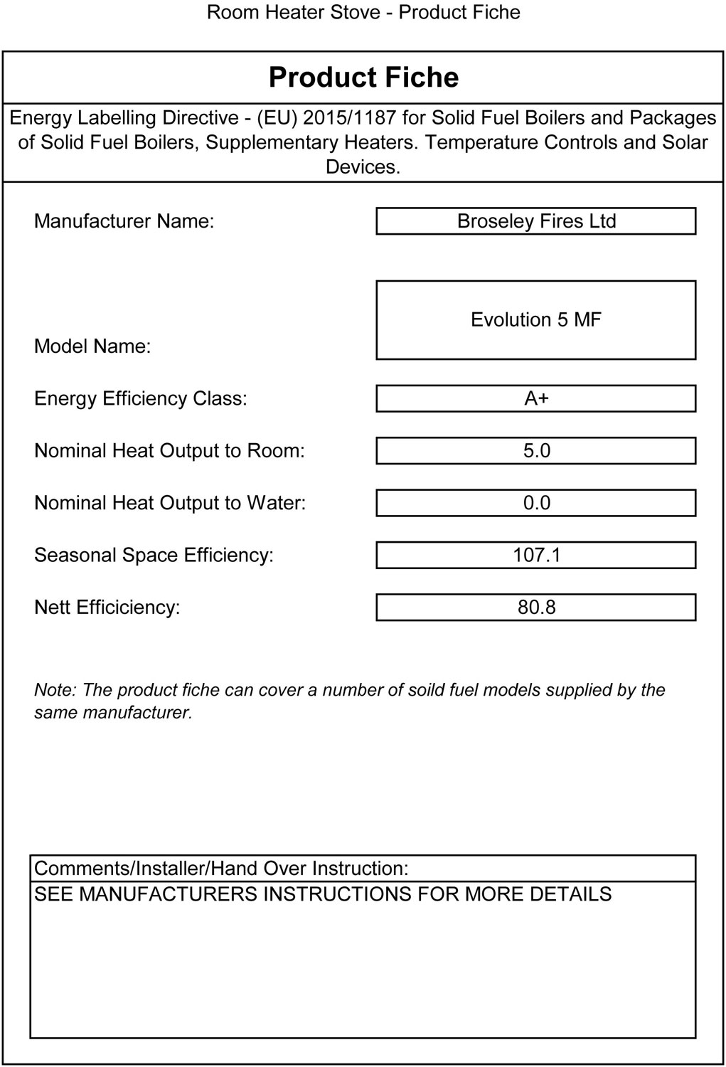 Broseley Evolution 5 MultiFuel Stove with Log Store Flames.co.uk