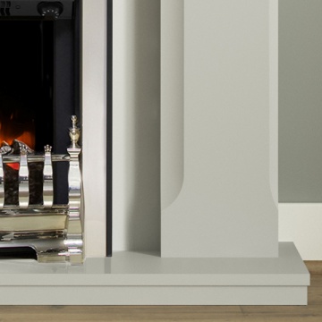 FLARE Collection by Be Modern Bramwell Electric Fireplace Suite