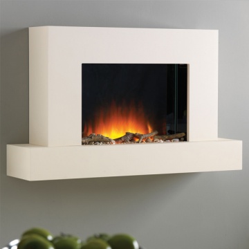 Flamerite Jaeger 1020 Wall Mounted Electric Fireplace Suite