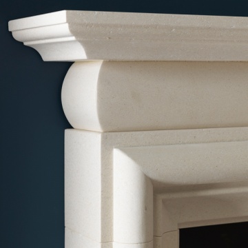 Gallery Asquith Agean Limestone Fireplace