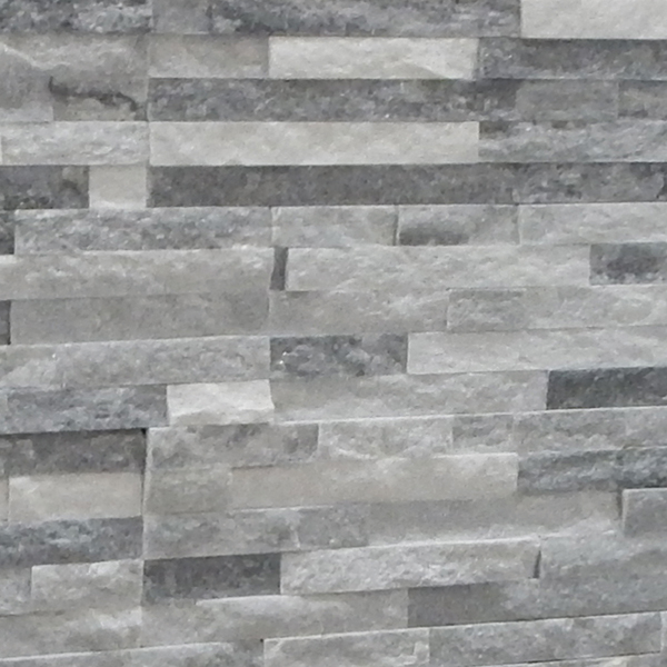 Gallery Staggered Grey White Slate Fireplace Chamber Panels