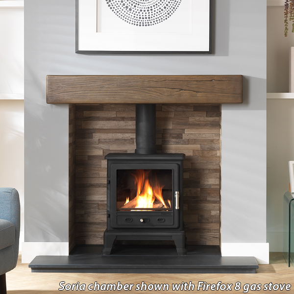 Gallery Soria Fireplace Chamber Panels