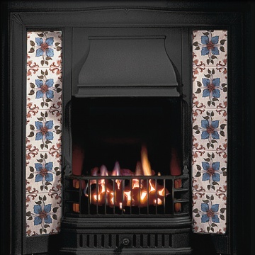 Gallery Sovereign Cast Iron Tiled Fireplace Insert