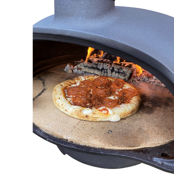 Mi-Fire Roma Wood Fired Cast Iron Pizza Oven