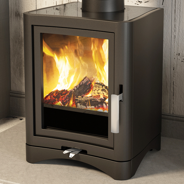 Broseley Evolution 5 Wood Burning / MultiFuel Stove Flames.co.uk