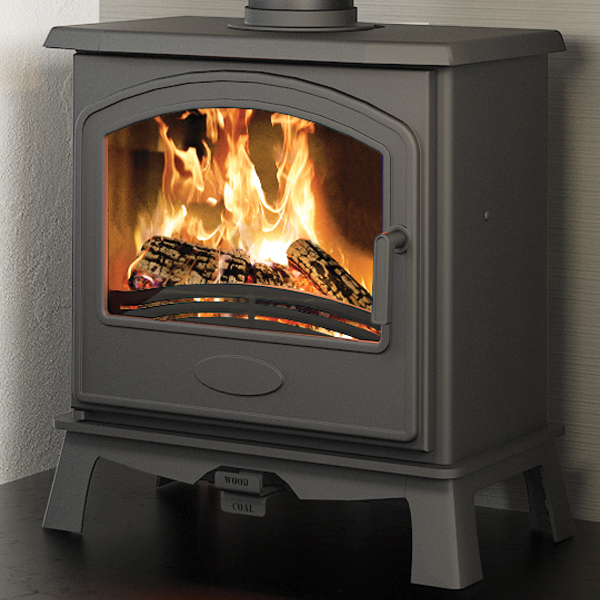 Broseley Hereford 7 SE Wood Burning / MultiFuel Stove Flames.co.uk