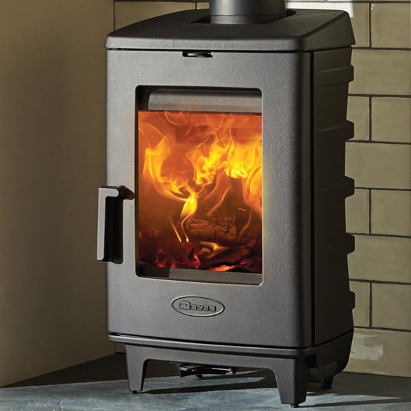 Dovre Brut Wood Burning Stove Flames.co.uk