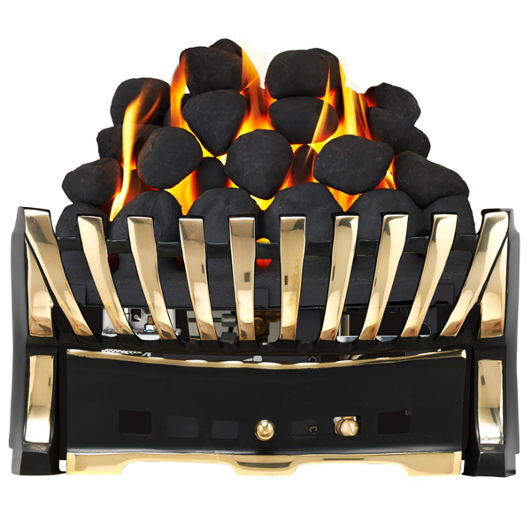 Ekofires 2050 Tapered Gas Fire Tray Flames.co.uk