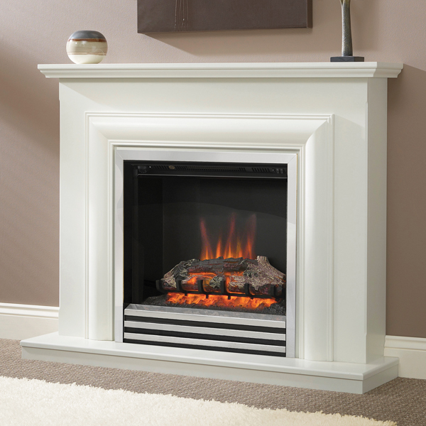 FLARE Collection by Be Modern Avensis Electric Fireplace Suite