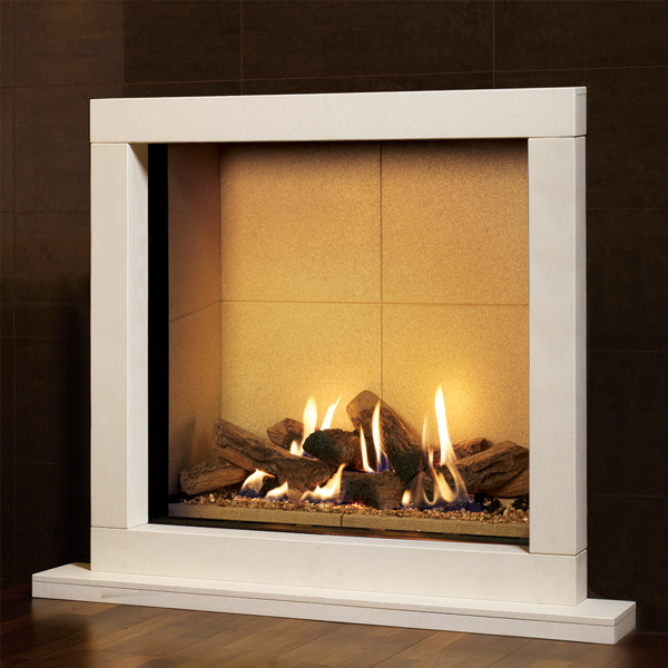 Gazco Riva2 800 Sorrento Balanced Flue Gas Fireplace Flames.co.uk