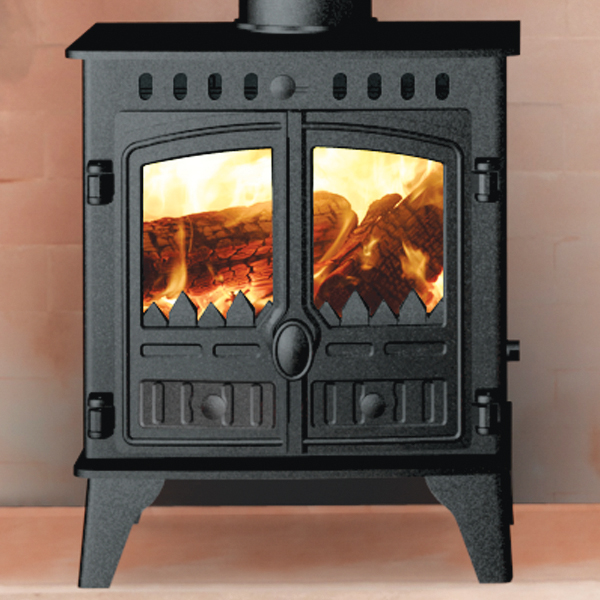 Hunter Herald 4 Wood Burning & MultiFuel Stove Flames.co.uk