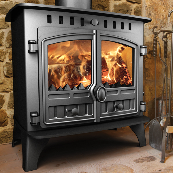 Hunter Herald 6 Wood Burning & MultiFuel Stove Flames.co.uk