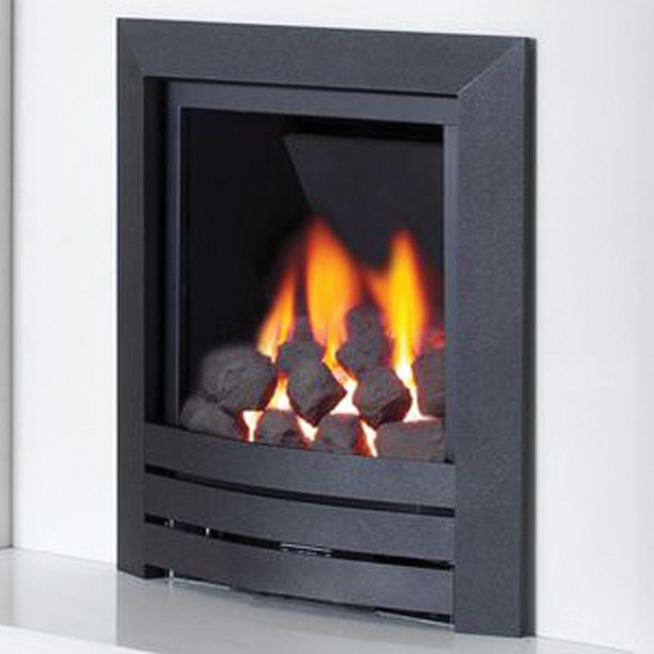 Powerflue gas fires no chimney