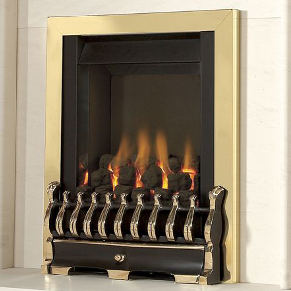 Kinder Nevada Powerflue Gas Fire Flames.co.uk