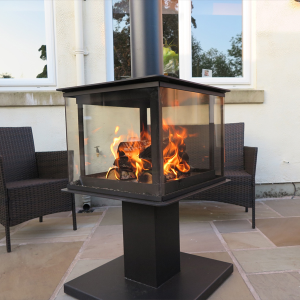 garden wood burner b&q