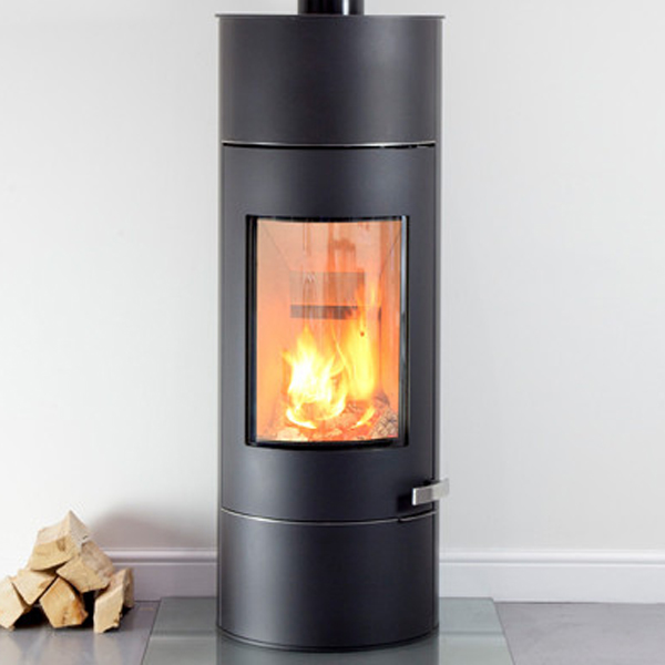 Mendip Somerton II Tall SE Wood Burning Stove Flames.co.uk