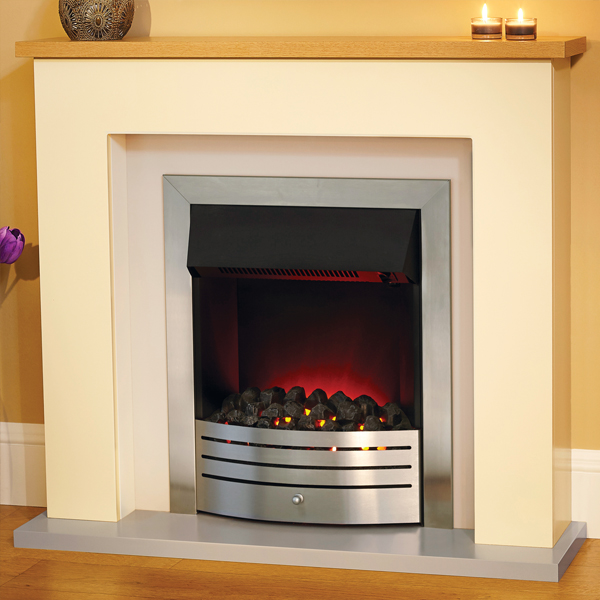 Suncrest Bowburn Electric Fireplace Suite Flames.co.uk