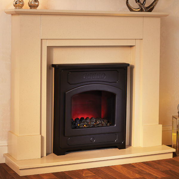 Suncrest Farnley Electric Fireplace Suite Flames.co.uk