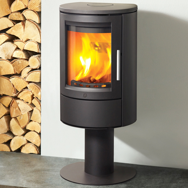 Varde Aura 11 Wood Burning Stove Flames.co.uk