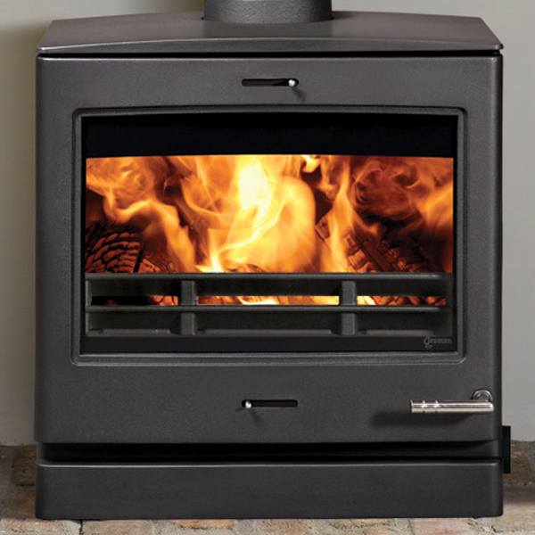 Yeoman CL8 High Output MultiFuel Boiler Stove Flames.co.uk