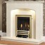 FLARE Collection by Be Modern Tasmin Marble Fireplace