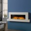 Flamerite Jaeger 1360 Wall Mounted Electric Fireplace Suite