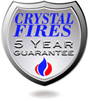 Crystal Fires 5 Year Guarantee