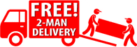 Free 2 Man Delivery on this Product!