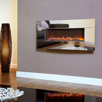 Flamonik Mirror electric fire by Celsi