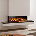 The Flamerite Glazer Fire & Modular Suite will make a statement in any room