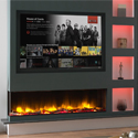 Media Walls - Combining a Fireplace with your TV to create a stunning feature