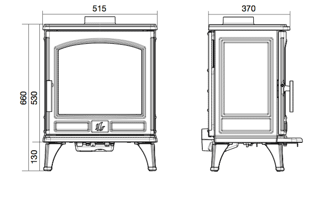 ACR Ashdale Stove Sizes