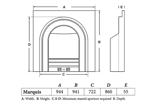 Cast Tec Marquis Integra Sizes