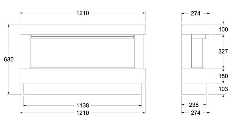 Celsi Casino S-1000 Suite Dimensions