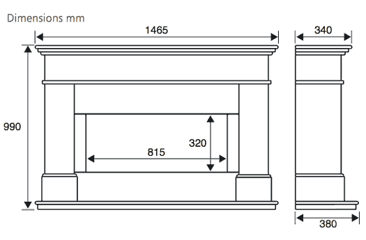 Celsi Ultiflame VR Adour Elite Illumia Dimensions