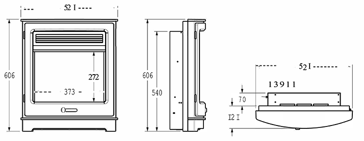 Flavel Proflame SL Adonis Electric Fire | Flames.co.uk