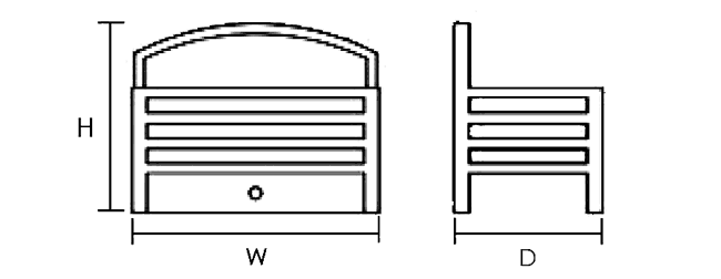 Gallery Fireplaces Matrix Basket