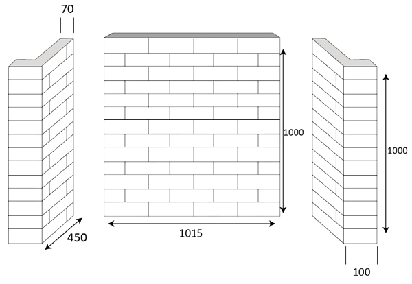 Gallery Rustic Brick with Returns Chamber Sizes