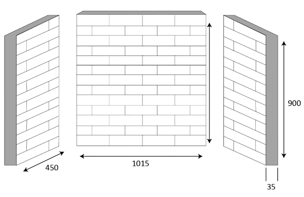 Gallery Staggered Oyster Slate Chamber Sizes