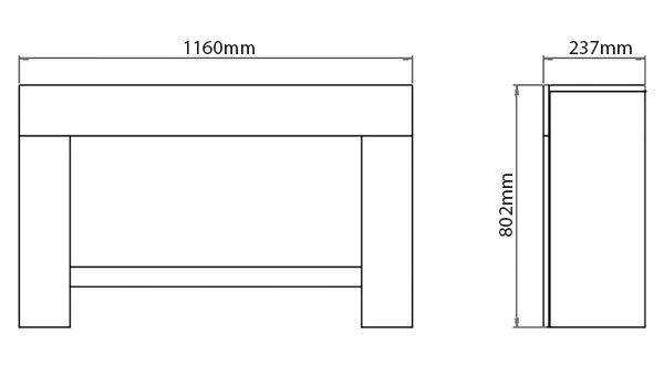 Suncrest Eggleston Fireplace Dimensions