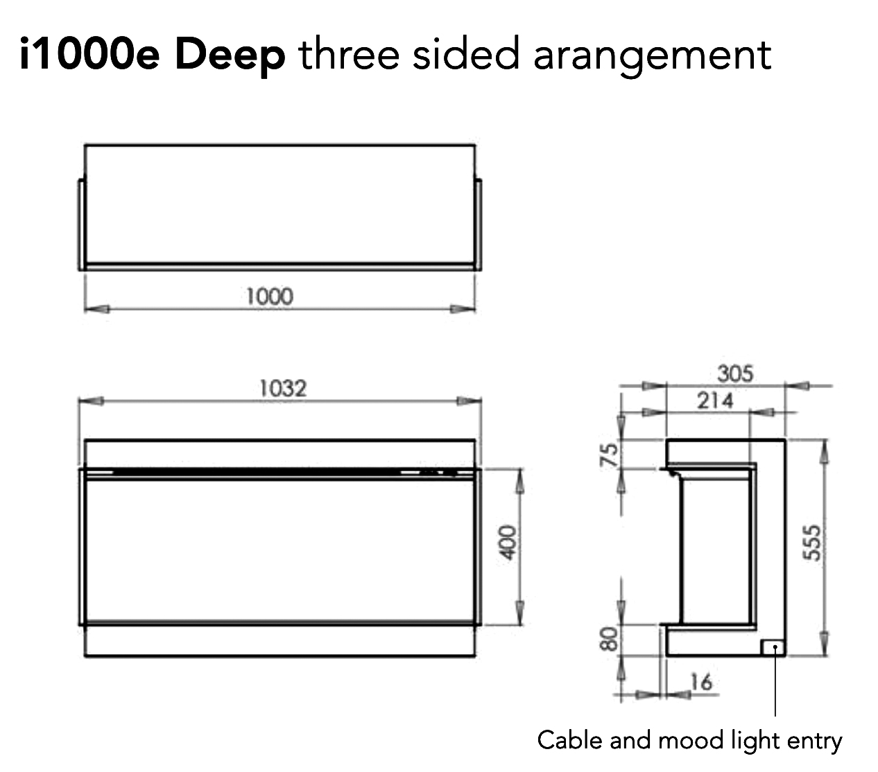 iRange i1000e Deep Sizes