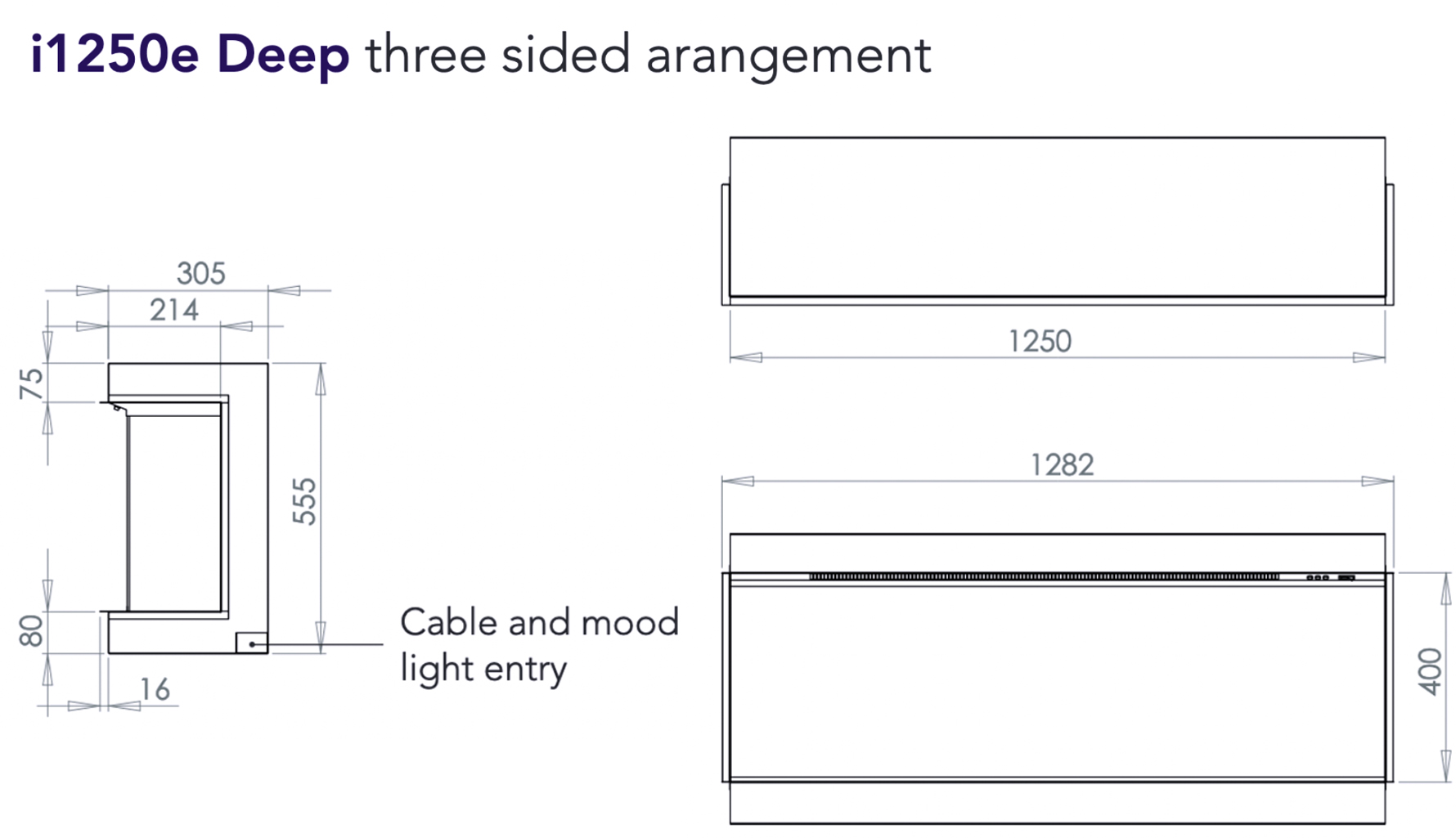 i1250e Deep Electric Fire SIzes