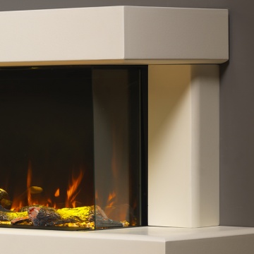 ACR Brindley Floor Standing Fireplace Suite with PR-1200e Electric Fire