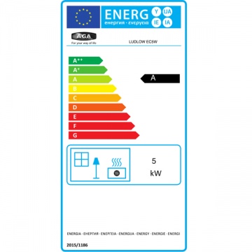 AGA Ludlow EC5W Wide Wood Burning / Multi-Fuel Stove