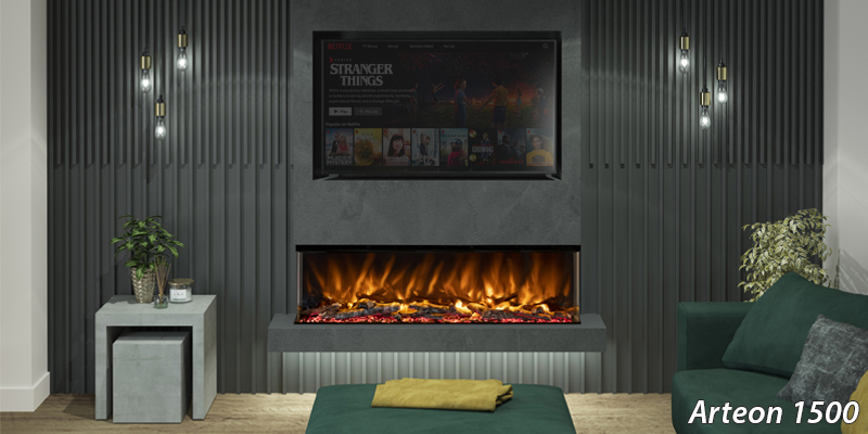 The best Electric Fires for Media Walls | Flames.co.uk