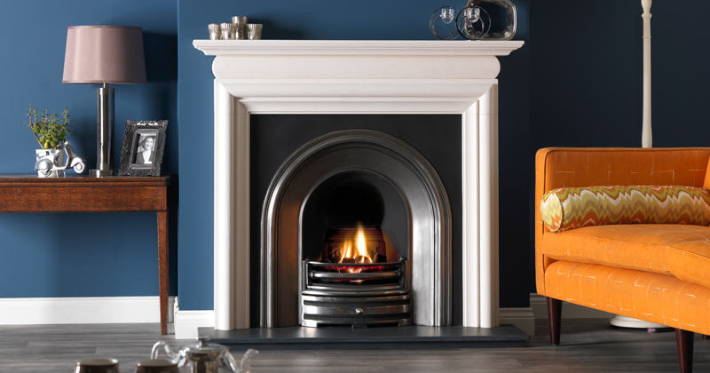 Asquith Fireplace Agean Limestone