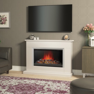 FLARE Collection by Be Modern Hansford Electric Fireplace Suite