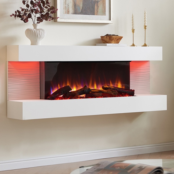 BlazeBright Amba Freestanding Electric Fireplace