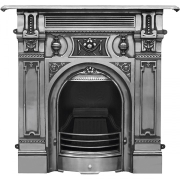 Carron Victorian Large Cast Iron Combination Fireplace