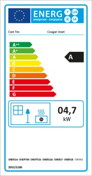 Cast Tec Cougar Inset Wood Burning / Multi-Fuel Inset Stove